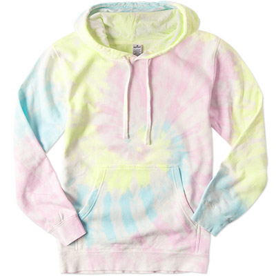 Independent Trading Tie-Dyed Hooded Sweatshirt