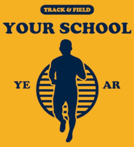 Track/Cross Country t-shirt design 17