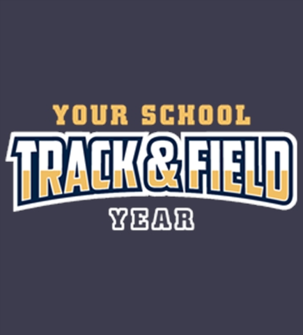 Track/Cross Country t-shirt design 2