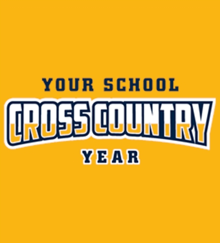 Track/Cross Country t-shirt design 3