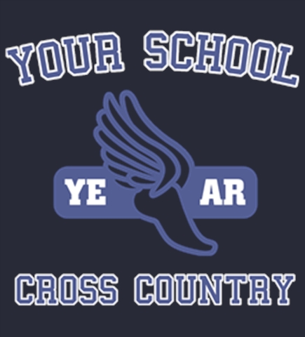 Track/Cross Country t-shirt design 21