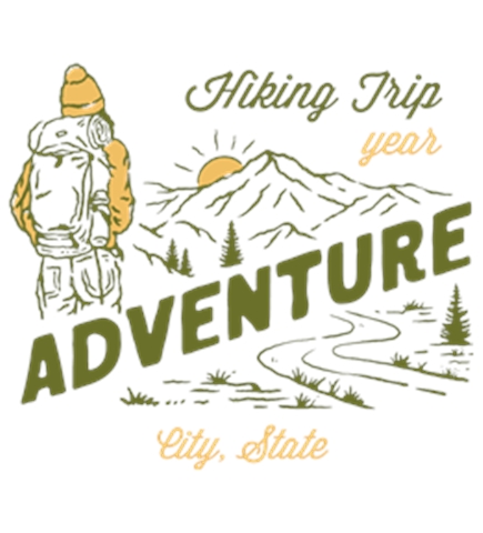 Custom Hiking Tees - Design Hiking TShirts Online at UberPrints.com