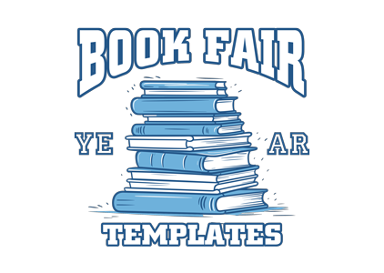 Book Fair t-shirt designs