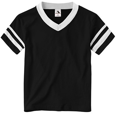 Augusta Sportswear Youth Stripe Jersey Tee