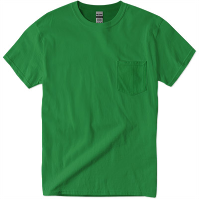 Gildan Cotton Pocket Tee