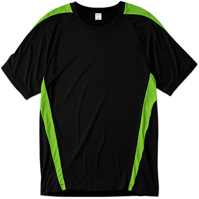 Sport Tek Colorblock Performance Tee