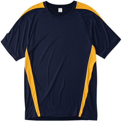 Sport Tek Colorblock Performance Tee