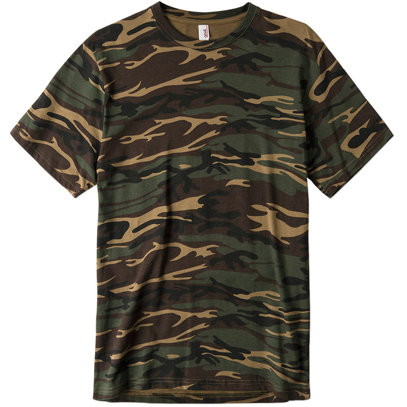 Custom Anvil Camo T-Shirt - Design Online
