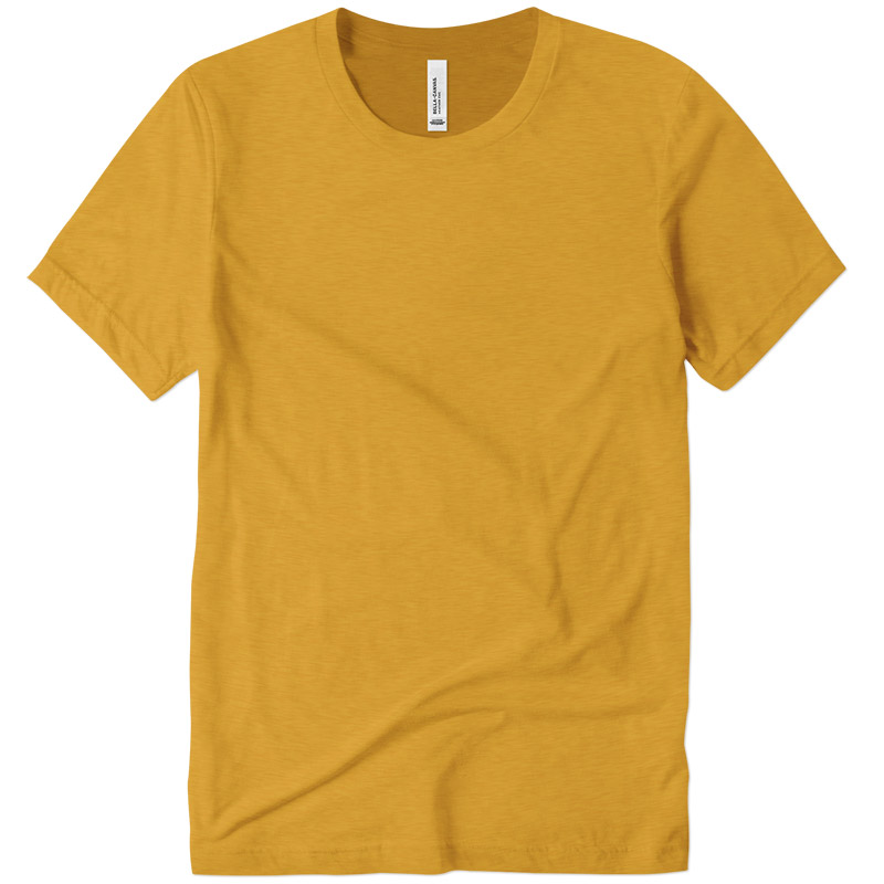 Canvas Jersey T-Shirt - Heather Mustard