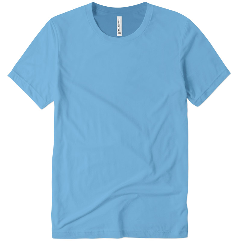 Canvas Jersey T-Shirt - Ocean Blue