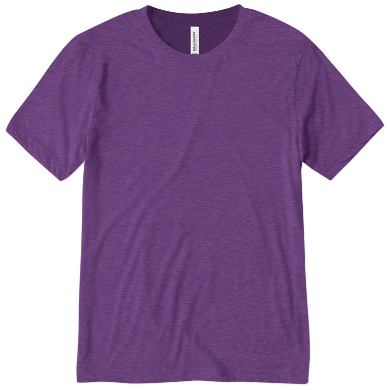 Canvas Triblend Jersey T-Shirt - Purple Tri-Blend