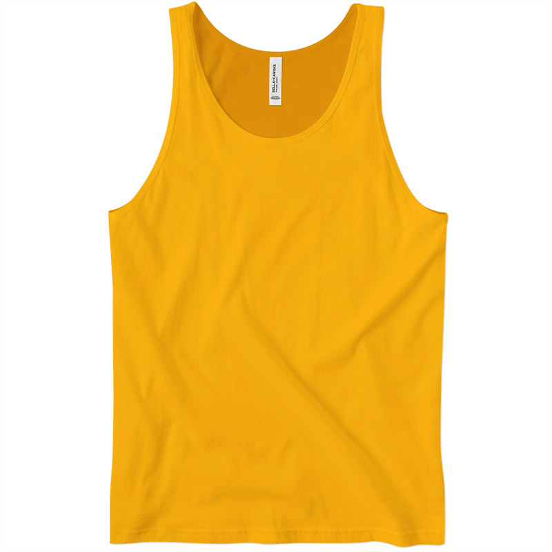 Canvas Jersey Tank - Gold