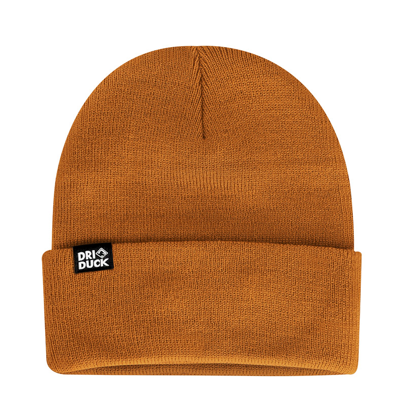 Dri Duck Coleman Knit Beanie - Saddle