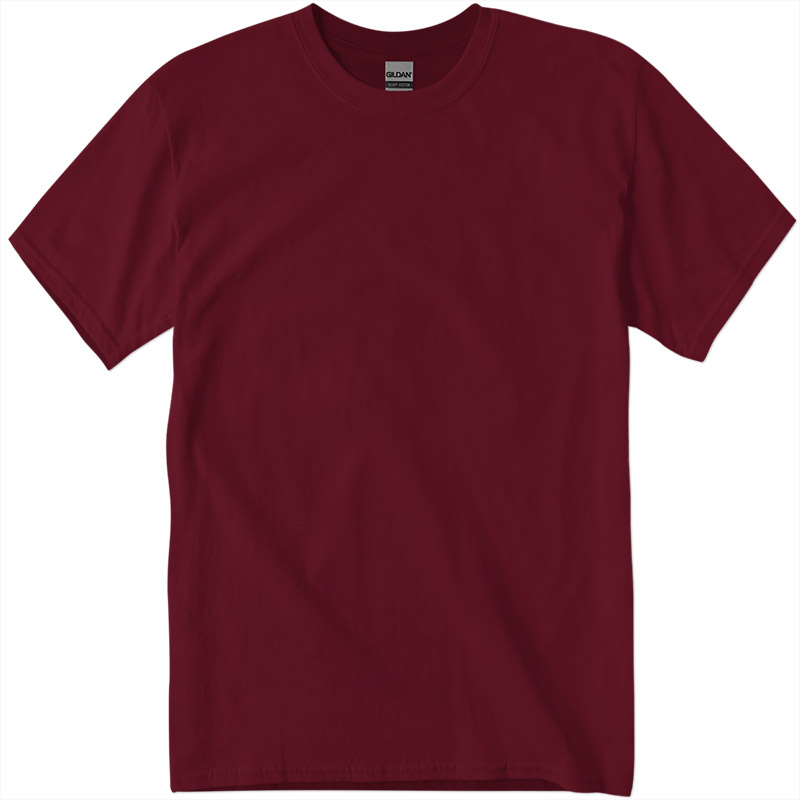 Gildan Cotton Tee - Garnet