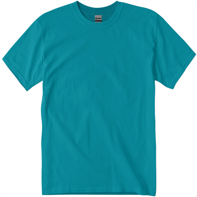 Gildan Cotton Tee - Tropical Blue