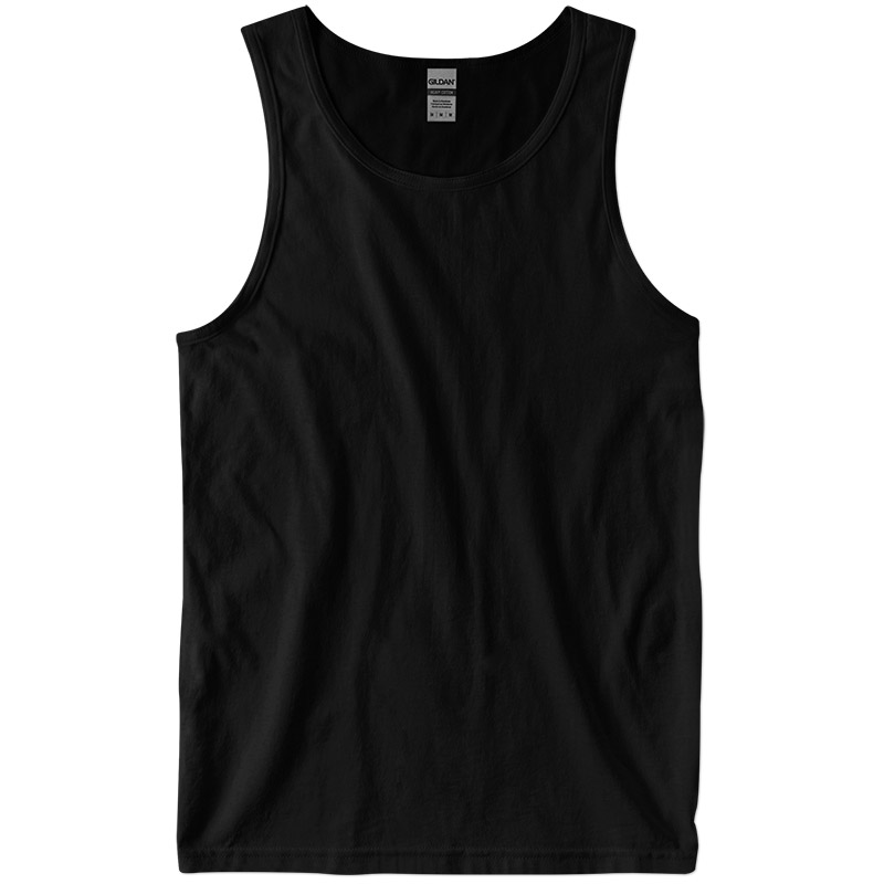 Gildan Cotton Tank - Black