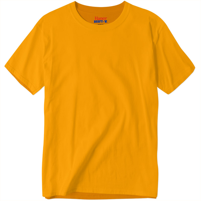 Hanes Beefy-T - Gold