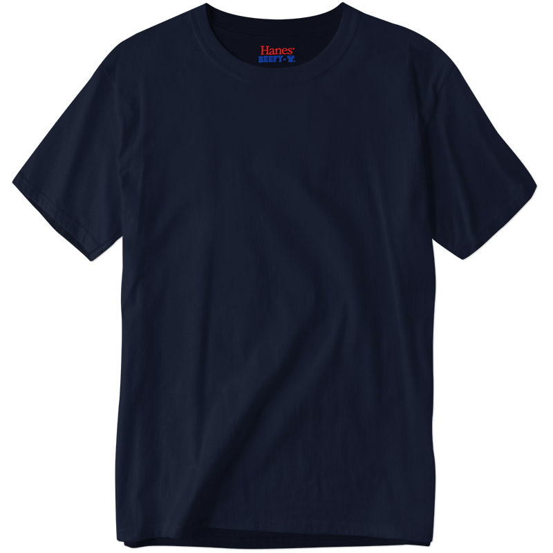 Hanes Beefy-T - Navy