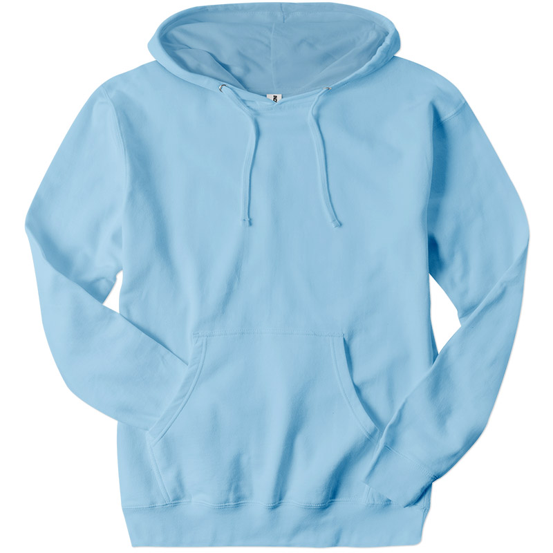 Independent Trading Midweight Pullover Hoodie - Blue Aqua