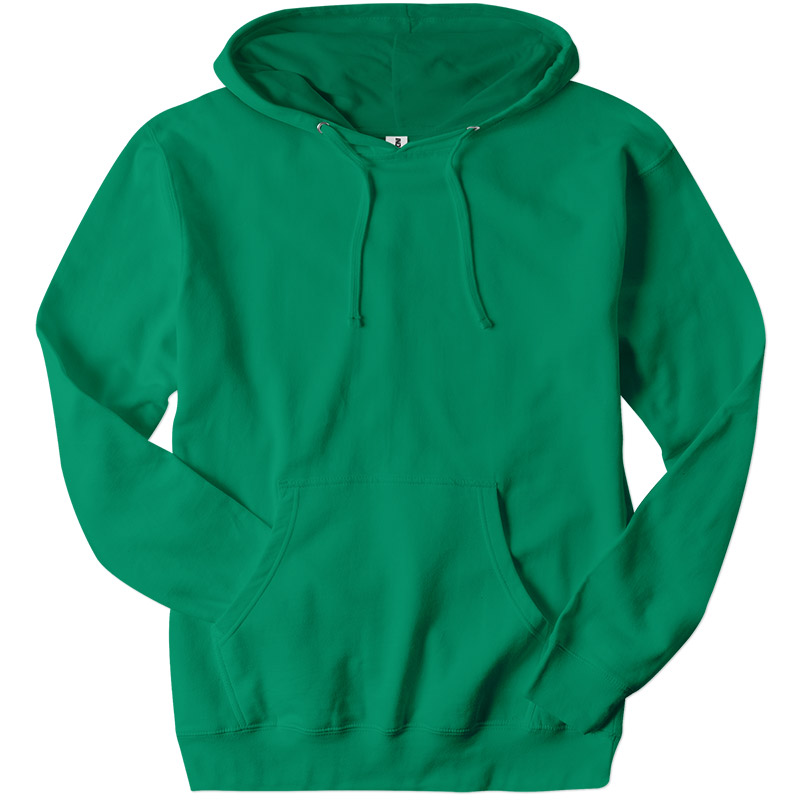 Independent Trading Midweight Pullover Hoodie - Kelly Green