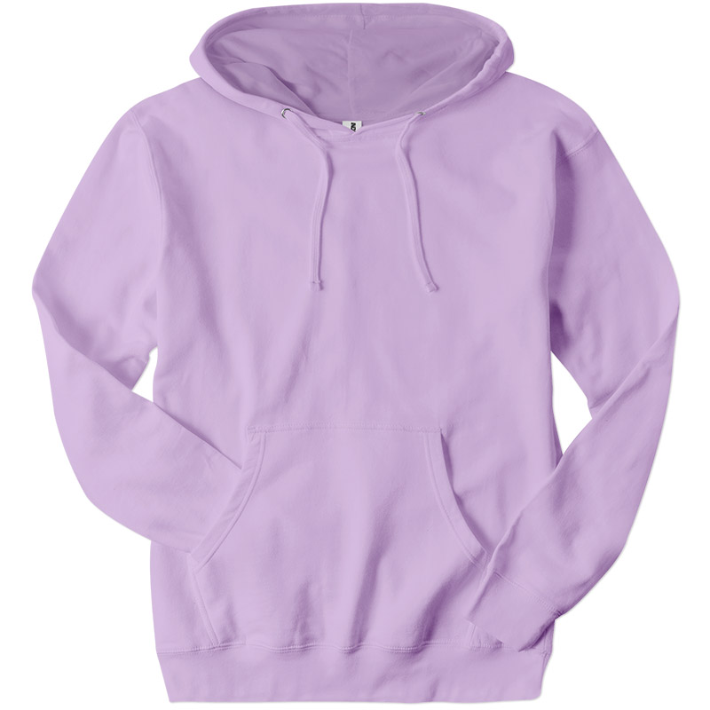 Independent Trading Midweight Pullover Hoodie - Lavender