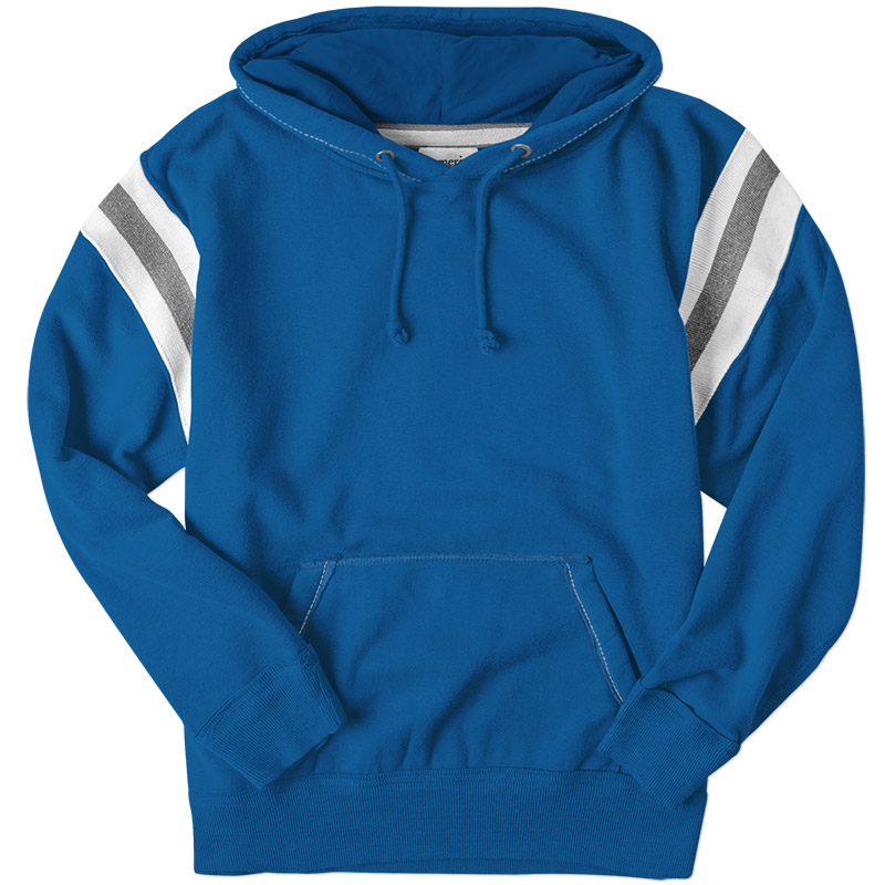 J America Vintage Athletic Hooded Sweatshirt - Vintage Royal