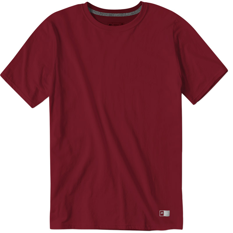 Russell Athletic Blend Performance Tee - Cardinal