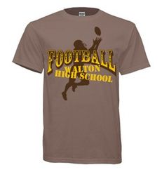 Create Custom Football Shirts | Custom Tees at UberPrints.com