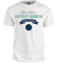 Create Custom Volleyball T Shirts