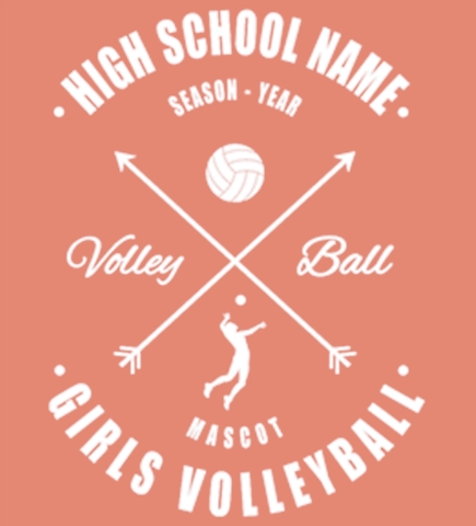 college volleyball t shirts