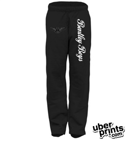 drawstring fleece pants