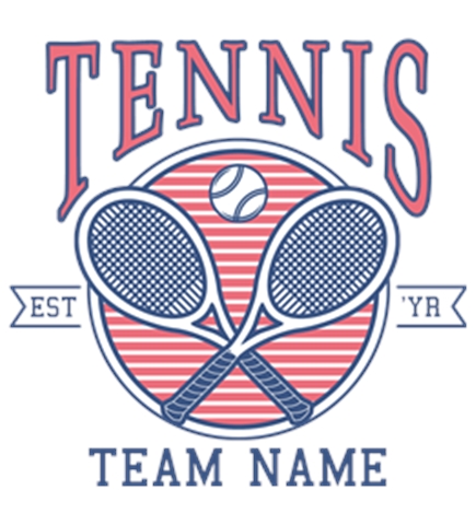 Tennis t-shirt design 22