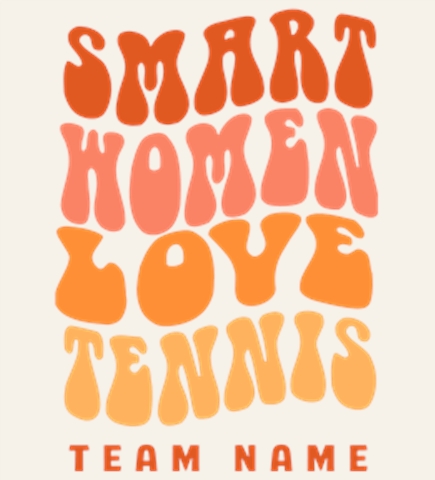 Tennis t-shirt design 20