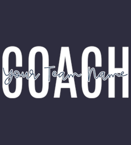 Custom Coach T-Shirts | Design Online at UberPrints