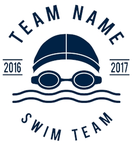 Swimming T-Shirt Design Ideas and Templates