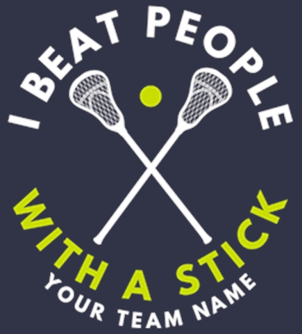 Lacrosse t-shirt design 28