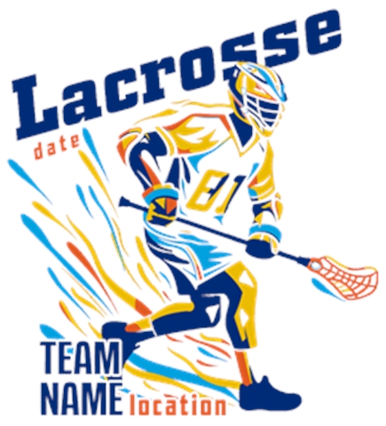 Lacrosse t-shirt design 25