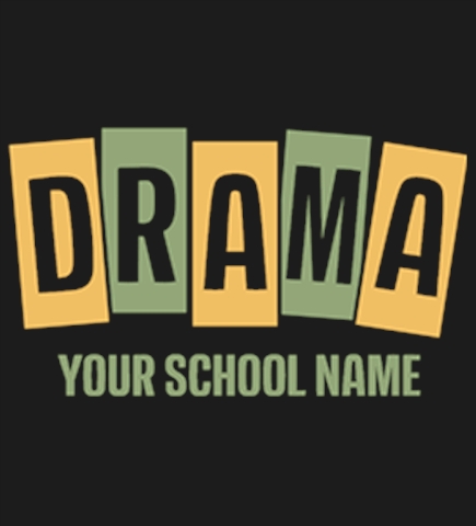 Drama t-shirt design 11