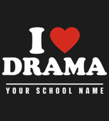 Drama t-shirt design 12