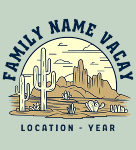 Family Vacation t-shirt design 22