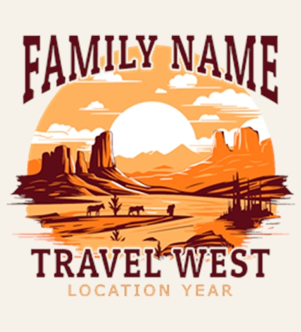 Family Vacation t-shirt design 21