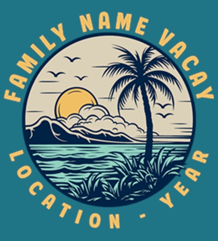 Vacation t-shirt design 28