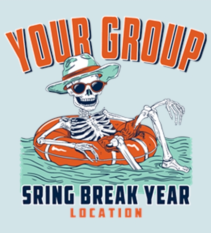 Spring Break t-shirt design 11