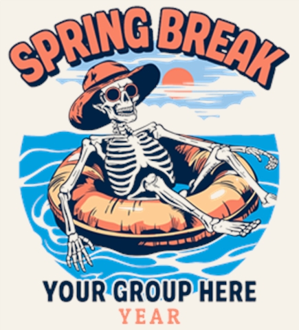 Spring Break t-shirt design 15