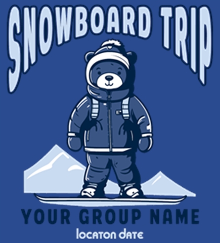 Winter Vacation t-shirt design 15