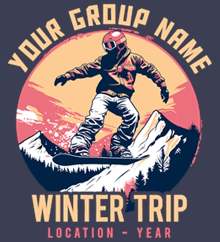 Winter Vacation t-shirt design 24