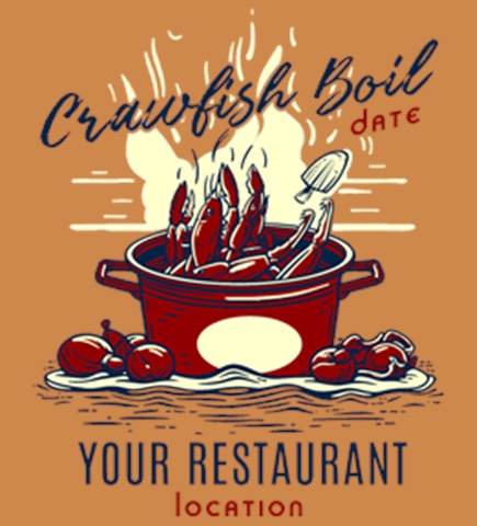 Restaurants/Bar t-shirt design 8