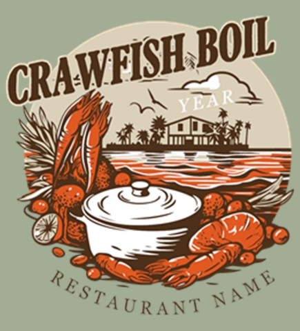 Restaurants/Bar t-shirt design 7