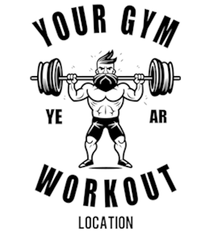 Workout t-shirt design 22