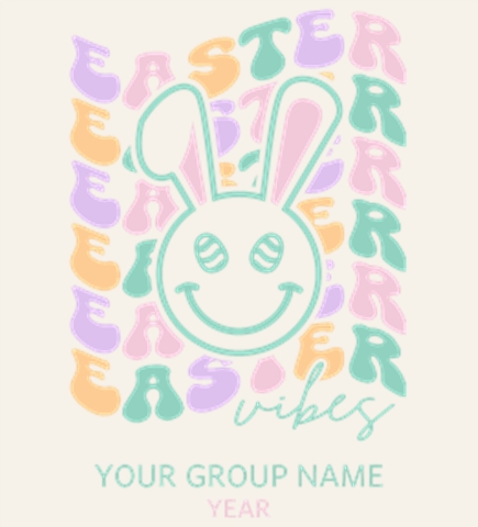 Easter t-shirt design 2